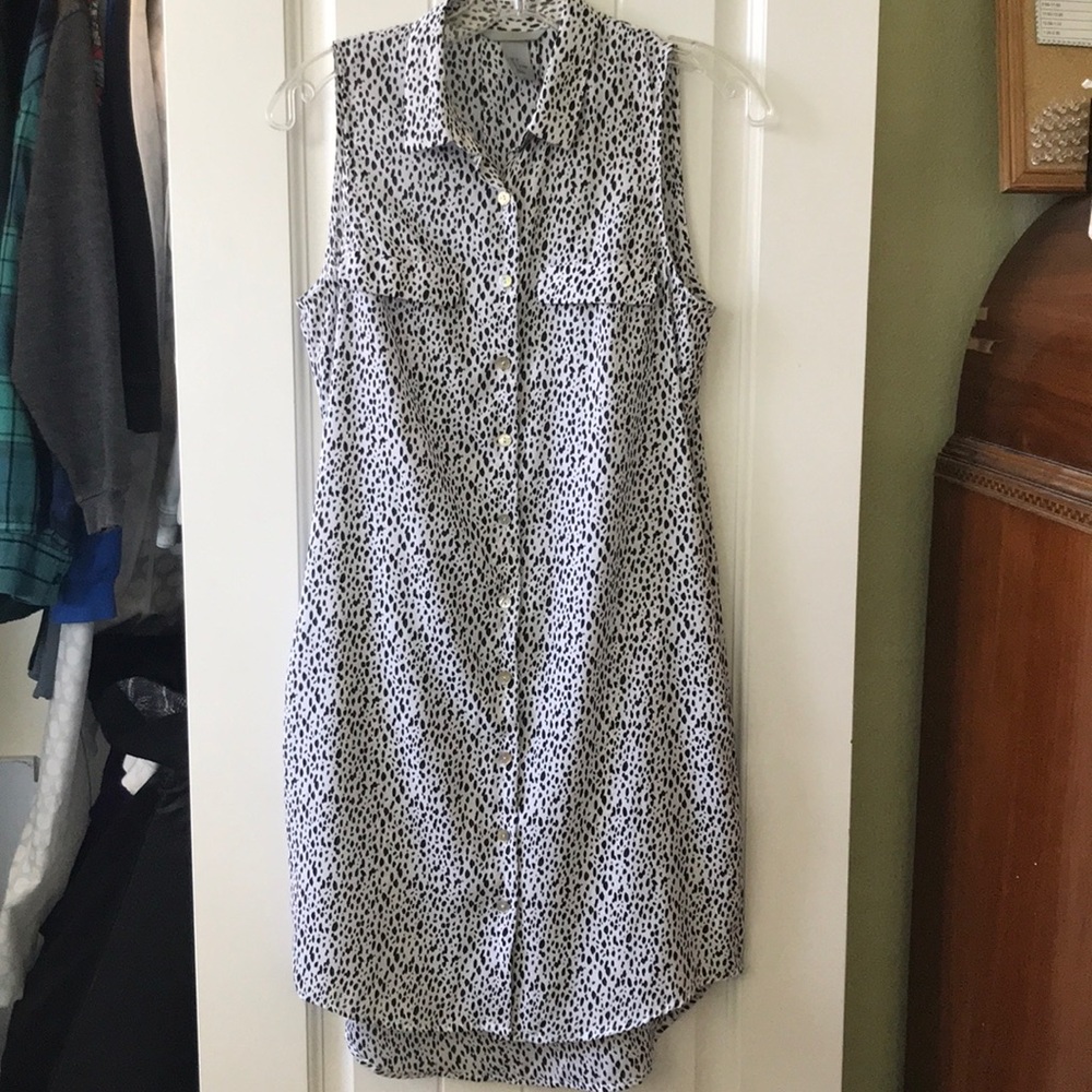 H & M Dalmatian print dress
